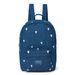 STUDIO NOOS DENIM MIDI BACKPACK - BATŮŽEK | HEARTS DARK BLUE WHITE HEARTS - BATOHY A TAŠKY - PRO DĚTI