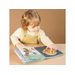 TAF TOYS KNÍŽKA S AKTIVITAMI TINY TRAVELER BUSY BOOK - AKTIVNÍ HRAČKY - PRO DĚTI