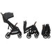 BEBECONFORT KOČÁREK PRO DVOJČATA MANE MINERAL GRAPHITE - KOČÁRKY PRO DVOJČATA - KOČÁRKY A PŘÍSLUŠENSTVÍ