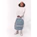 STUDIO NOOS DENIM MIDI BACKPACK - BATŮŽEK | HEARTS LIGHT BLUE HEARTS - BATOHY A TAŠKY - PRO DĚTI