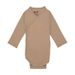 LODGER ROMPER LS SEERSUCKER BEIGE 62 - BODY - PRO DĚTI