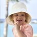 LÄSSIG SPLASH SUN PROTECTION LONG NECK HAT SEA SALT 07-18 MO. - ČEPIČKY A KLOBOUČKY - PRO DĚTI