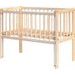 SCARLETT DĚTSKÁ POSTÝLKA K POSTELI RODIČŮ BABY II (BOROVICE) ST. BOK 90X41CM - K RODIČOVSKÉ POSTELI - SPINKÁNÍ