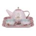 LITTLE DUTCH ČAJOVÝ SET V KUFŘÍKU FAIRY GARDEN - KUCHYŇKY A VAŘENÍ - PRO DĚTI