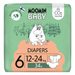 MOOMIN BABY 6 MAXI 12–24 KG (34 KS), EKO PLENY - JEDNORÁZOVÉ PLENY - PŘEBALOVÁNÍ