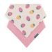 PETITE&MARS BRYNDÁK BANDANA LUKE 2 KS BEIGE KIWIS&MISTY GREEN 3M+ - BRYNDÁKY - KRMENÍ