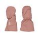 VOKSI DĚTSKÉ RUKAVICE BLUSH PINK / LIGHT GREY 1-2R - RUKAVIČKY, ŠÁTKY, NÁKRČNÍKY - PRO DĚTI