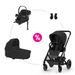 CYBEX SET BALIOS S LUX + KORBA + AUTOSEDAČKA + ZÁKLADNA + ADAPTÉRY 2025 - TROJKOMBINACE - KOČÁRKY A PŘÍSLUŠENSTVÍ