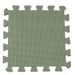 BABY DAN HRACÍ PODLOŽKA PUZZLE SOFT GREEN 90X90 CM - HRACÍ PODLOŽKY NA ZEM - SPINKÁNÍ