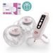 KINDERKRAFT ODSÁVAČKA MLÉKA DOUBLE HANDS-FREE GENTLE FLOW GOLD + CHICCO VLOŽKY DO PODPRSENKY 30KS - ODSÁVAČKY MATEŘSKÉHO MLÉKA - KRMENÍ