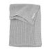 MEYCO DEKA RIB - GREY MELANGE - DĚTSKÉ DEKY PRO MIMINKA - SPINKÁNÍ