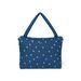 STUDIO NOOS DENIM DIAPER BAG - PŘEBALOVACÍ TAŠKA | HEARTS DARK BLUE WHITE HEARTS - PŘEBALOVACÍ TAŠKY - KOČÁRKY A PŘÍSLUŠENSTVÍ