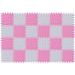 RIALTO BABY HRACÍ PODLOŽKA PUZZLE PINK LIGHT GRAY 180X120CM - HRACÍ PODLOŽKY NA ZEM - SPINKÁNÍ