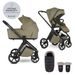 EASYWALKER SET KOČÁREK 2V1 ZOEY GO CHESTNUT BROWN XL S PŘÍSLUŠENSTVÍM - KOMBINACE S PŘÍSLUŠENSTVÍM - KOČÁRKY A PŘÍSLUŠENSTVÍ