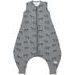MEYCO JUMPER VEL.80 - ZEBRA ANIMAL GREY - DUPAČKY - PRO DĚTI