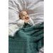 VINTER & BLOOM DEKA CUDDLY MISTY GREEN - DĚTSKÉ DEKY PRO MIMINKA - SPINKÁNÍ