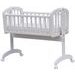SCARLETT DĚTSKÁ KOLÉBKA SCARLETT ARDI BÍLÁ 90X41CM - KOŠÍKY A KOLÉBKY - SPINKÁNÍ