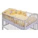 SCARLETT POSTÝLKA 120X60CM S KOMPLETNÍ VÝBAVOU MRÁČEK BÉŽOVÁ - DŘEVĚNÉ POSTÝLKY - SPINKÁNÍ