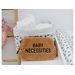 CHILDHOME TOALETNÍ TAŠKA BABY NECESSITIES TEDDY BEIGE - KOSMETICKÉ TAŠKY - PŘEBALOVÁNÍ