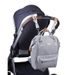 BABABING MANI PŘEBALOVACÍ TAŠKA/BATOH, GREY MARL - PŘEBALOVACÍ TAŠKY - KOČÁRKY A PŘÍSLUŠENSTVÍ