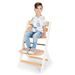 KINDERKRAFT ENOCK WOODEN - JÍDELNÍ ŽIDLIČKY DŘEVĚNÉ - KRMENÍ