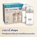 CANPOL BABIES SET LAHVÍ NATURAL SHAPE 260ML 2KS - KOJENECKÉ LAHVE - KRMENÍ