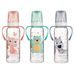 CANPOL BABIES LÁHEV S POTISKEM CUTE ANIMALS 250ML S ÚCHYTY - KOJENECKÉ LAHVE - KRMENÍ