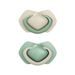 CANPOL BABIES SET SYMETRICKÝCH SILIKONOVÝCH DUDLÍKŮ LIGHT TOUCH 6-18M PURE COLOR ZELENÝ - ŠIDÍTKA A DOPLŇKY - KRMENÍ