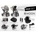MOON RESEA 2.0 MAXI SET - GHOST - KOMBINACE S PŘÍSLUŠENSTVÍM - KOČÁRKY A PŘÍSLUŠENSTVÍ
