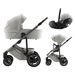 BRITAX SET KOČÁREK SMILE 5Z + HLUBOKÁ KORBA + AUTOSEDAČKA BABY-SAFE PRO LUX - TROJKOMBINACE - KOČÁRKY A PŘÍSLUŠENSTVÍ