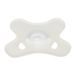 CANPOL BABIES DUDLÍK 100% SILIKONOVÝ SYMETRICKÝ 6-12M 1KS BÍLÝ - ŠIDÍTKA A DOPLŇKY - KRMENÍ