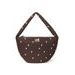 STUDIO NOOS PUFFY CROSS BODY BAG BROWN HEARTS - ORGANIZÉRY A KOŠÍKY - KOČÁRKY A PŘÍSLUŠENSTVÍ