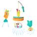 YOOKIDOO CHYTÁNÍ RYBIČEK - SADA S KBELÍKEM - HRAČKY DO VANY - PRO DĚTI
