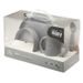 INTERBABY JÍDELNÍ SET SILIKONOVÝ - ŠEDÝ - MISKY, TALÍŘKY A PODLOŽKY - KRMENÍ