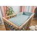 ENIE BABY POVLEČENÍ ESSENTIAL MIKA BLUE ORANGE - POVLEČENÍ DO POSTÝLKY - SPINKÁNÍ