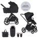EASYWALKER SET KOČÁREK 2V1 ZOEY GO CHESTNUT BROWN XXL LIMITED S PŘÍSLUŠENSTVÍM - KOMBINACE S PŘÍSLUŠENSTVÍM - KOČÁRKY A PŘÍSLUŠENSTVÍ