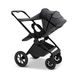 MOON PIÚ KOMBI SET BLACK MATT - MUD - KOMBINACE S PŘÍSLUŠENSTVÍM - KOČÁRKY A PŘÍSLUŠENSTVÍ