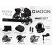 MOON RESEA FOLD MAXI SET - ONYX - KOMBINACE S PŘÍSLUŠENSTVÍM - KOČÁRKY A PŘÍSLUŠENSTVÍ