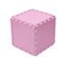 RIALTO BABY HRACÍ PODLOŽKA PUZZLE S OKRAJEM PINK 92X92 CM - HRACÍ PODLOŽKY NA ZEM - SPINKÁNÍ