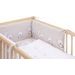 SCARLETT DĚTSKÁ POSTÝLKA S KOMPLETNÍ VÝBAVOU SCARLETT 120 X 60 CM - TORO - BÉŽOVÁ - DŘEVĚNÉ POSTÝLKY - SPINKÁNÍ