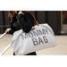 CHILDHOME PŘEBALOVACÍ TAŠKA MOMMY BAG CANVAS GREY - PŘEBALOVACÍ TAŠKY - KOČÁRKY A PŘÍSLUŠENSTVÍ