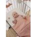 MEYCO ŽAKÁROVÁ FLANEL DEKA PURE - ROSE - DĚTSKÉ DEKY PRO MIMINKA - SPINKÁNÍ