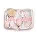 INTERBABY HYGIENICKÁ SADA BEBÉ - RŮŽOVÁ - KOSMETICKÉ TAŠKY - PŘEBALOVÁNÍ