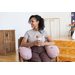 BEABA KOJICÍ POLŠTÁŘ BIG FLOPSY COTTON CANDY - KOJÍCÍ POLŠTÁŘE - KRMENÍ