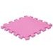 RIALTO BABY HRACÍ PODLOŽKA PUZZLE S OKRAJEM PINK 92X122 CM - HRACÍ PODLOŽKY NA ZEM - SPINKÁNÍ