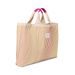 STUDIO NOOS POPLIN BEACH BAG PLÁŽOVÁ TAŠKA BUTTER YELLOW STRIPPED - DOPLŇKY - PRO MAMINKY
