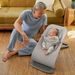 ERGOBABY EVOLVE LEHÁTKO MESH - LIGHT GREY MESH - LEHÁTKA A HOUPADLA - SPINKÁNÍ