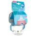 CANPOL BABIES HRNEČEK SE SILIKONOVÝM PÍTKEM FIRSTCUP BONJOUR PARIS 150ML MODRÝ - DĚTSKÉ HRNEČKY - KRMENÍ
