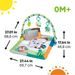 BRIGHT STARTS DEKA NA HRANÍ PRO ROZVOJ MOTORIKY A SMYSLŮ TROPICAL TREETOP™, 0M+ - HRACÍ DEKY - PRO DĚTI