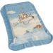 SCARLETT ŠPANĚLSKÁ DEKA 6378 MODRÁ 80X110CM - DĚTSKÉ DEKY PRO MIMINKA - SPINKÁNÍ